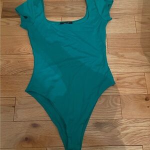 Forever 21 Teal Bodysuit